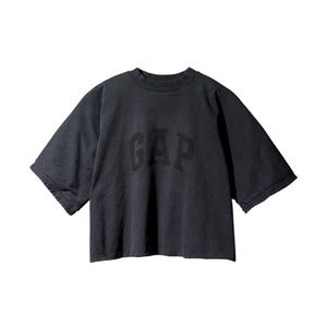 Yeezy Gap X Balenciaga Crop Dove No Seam Short Sleeve Tee